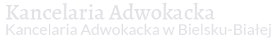 Wojciech Nowak Kancelaria Adwokacka Adwokat logo